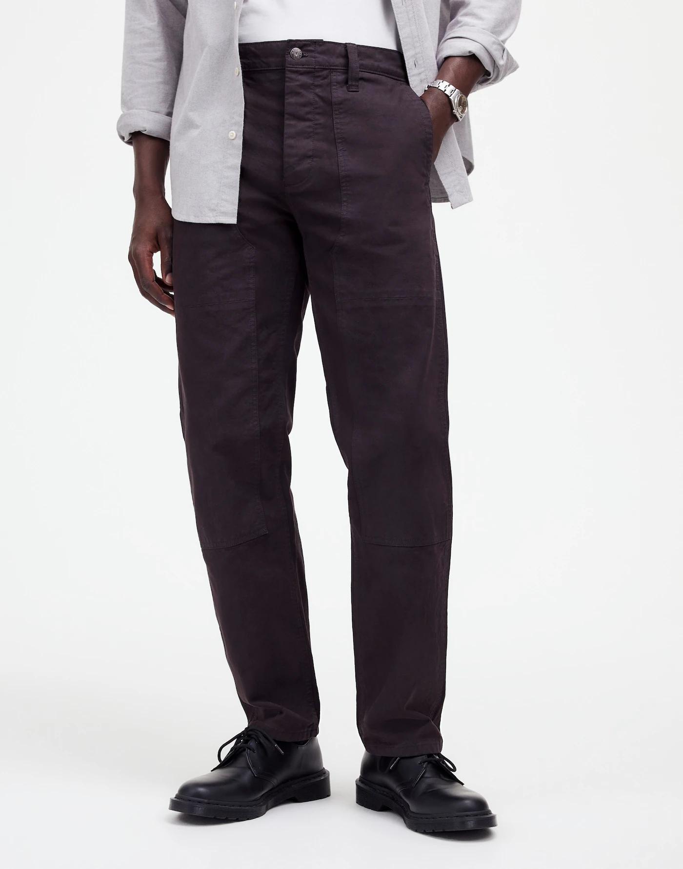 Relaxed Straight Workwear Pants Product Image