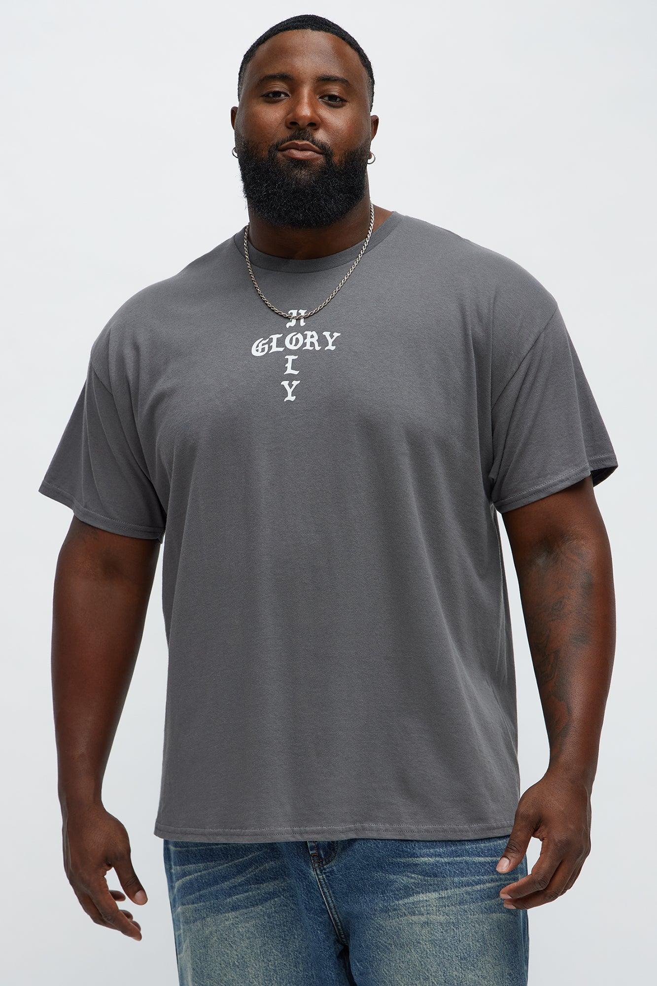 Holy Glory Short Sleeve Tee - Charcoal Product Image