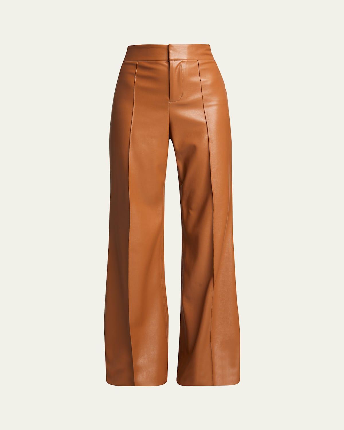 Dylan High-Waist Faux-Leather Pants Product Image