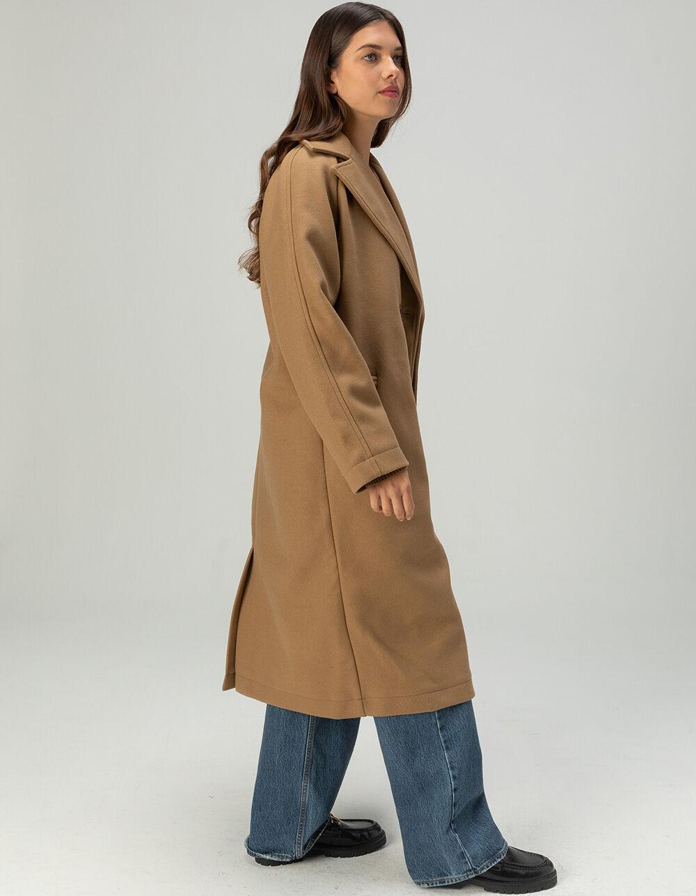 BRIXTON Lennox Womens Stretch Felted Coat Product Image