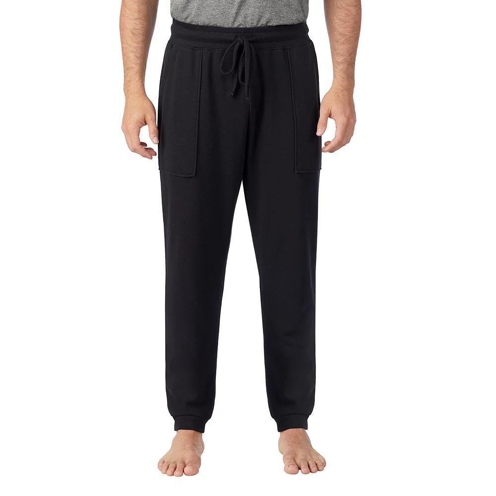 Mens Cuddl Duds Essentials Banded-Bottom Pajama Pants Product Image