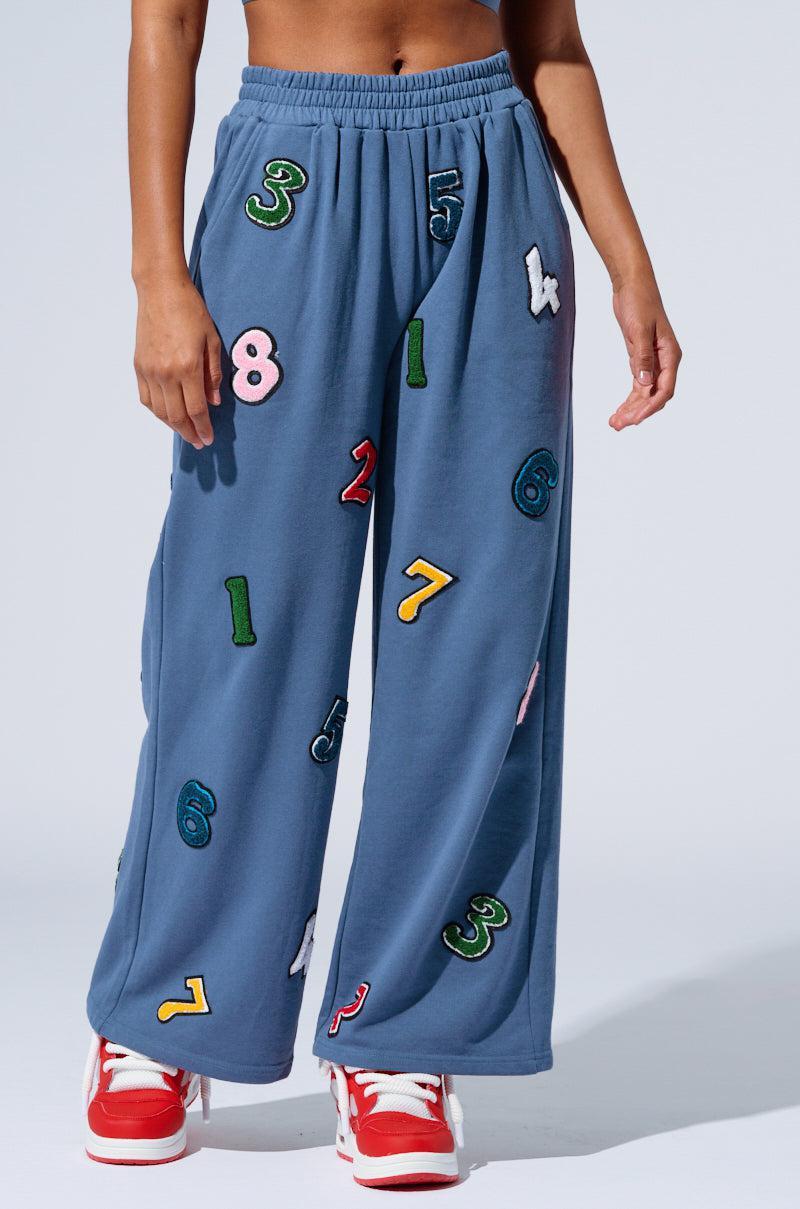 COUNT IT UP! WIDE LEG JOGGER Product Image