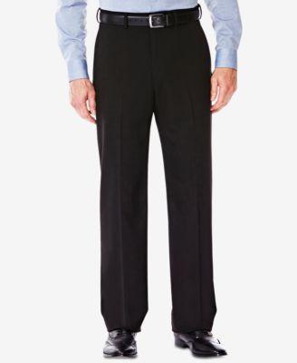 Men's J.M. Haggar® Premium Classic-Fit Flat-Front Stretch Suit Pants, Size: 42X30, Medium Gray Product Image