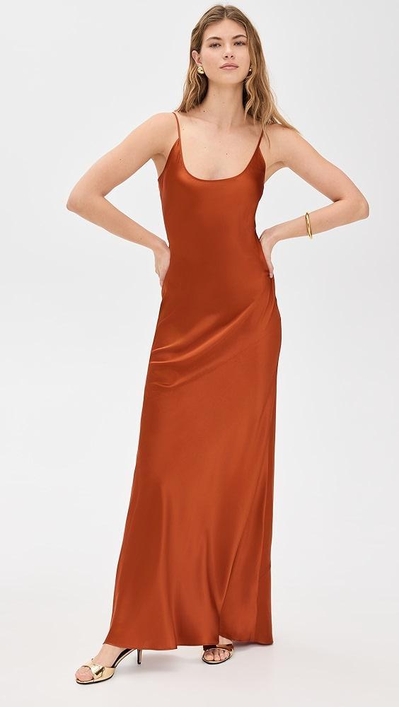 L'AGENCE Charmaine U Neck Gown | Shopbop Product Image