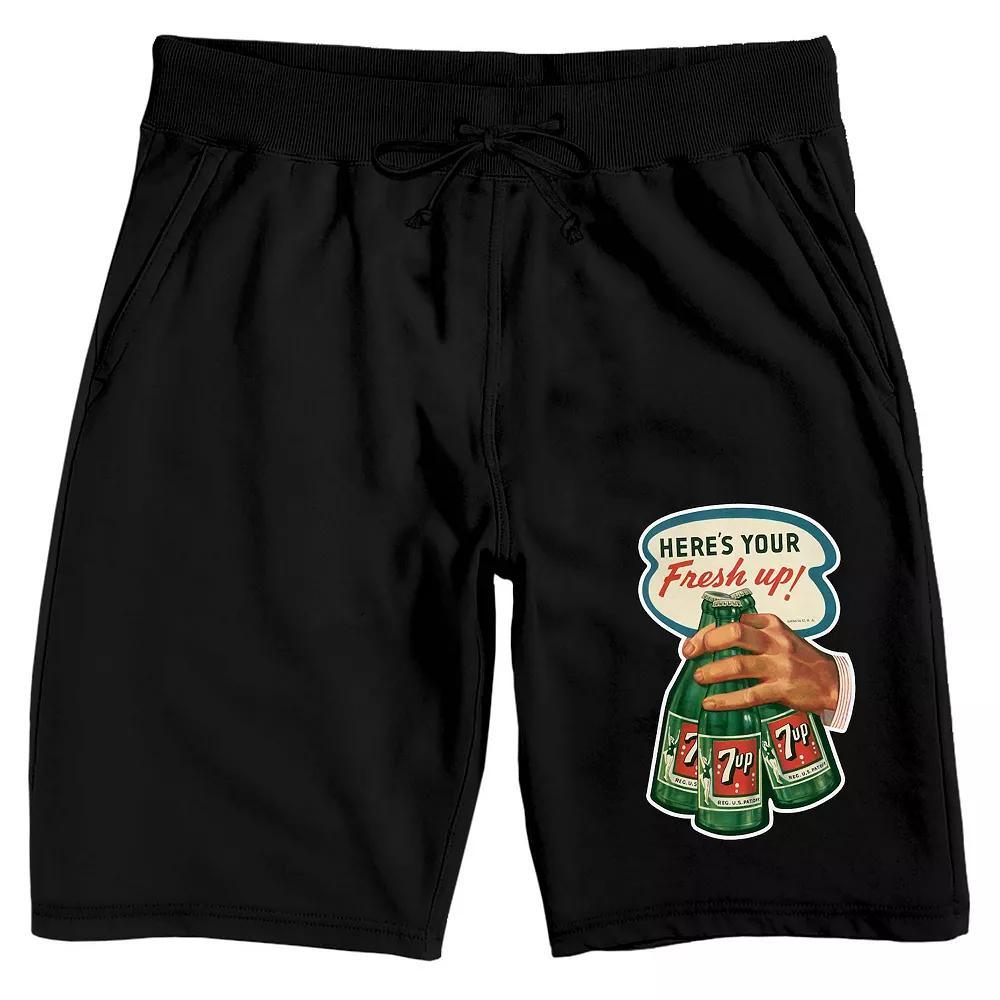 Men's 7UP Here's Your Fresh Pajama Shorts,  Product Image