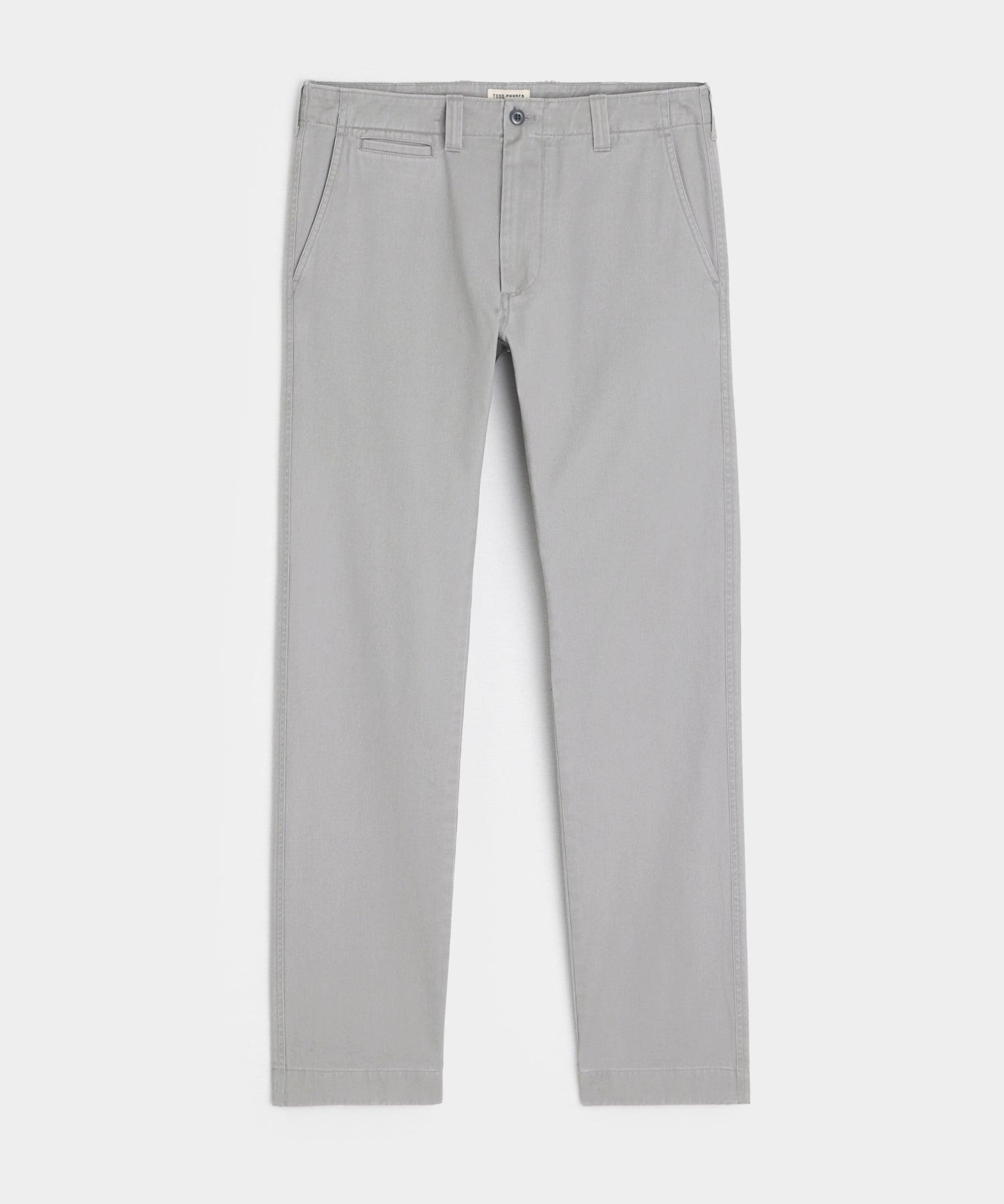 Straight Fit Favorite Chino in Graystone Product Image