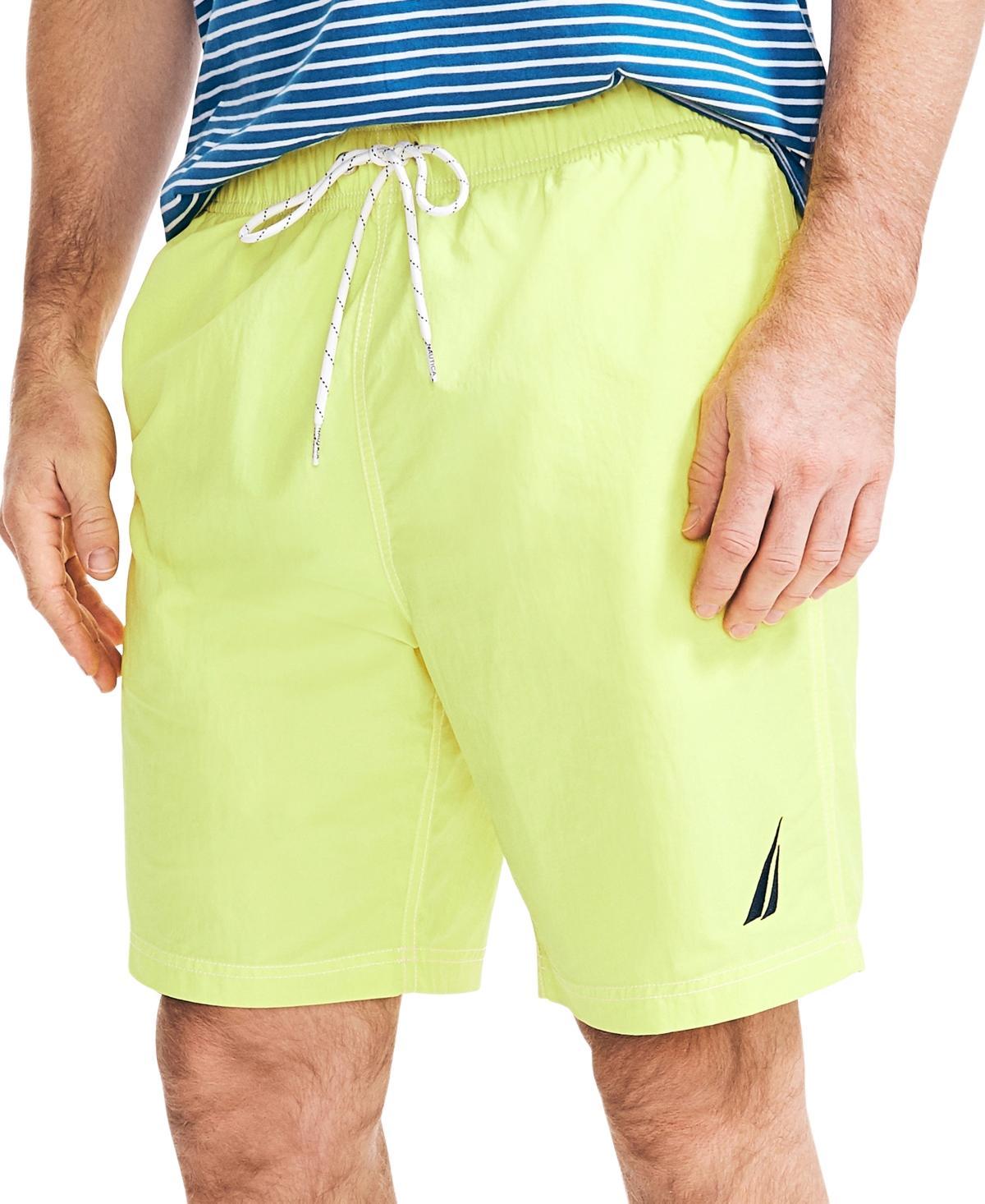 Nautica Mens Quick Dry Nylon 8 Swim Trunks Product Image