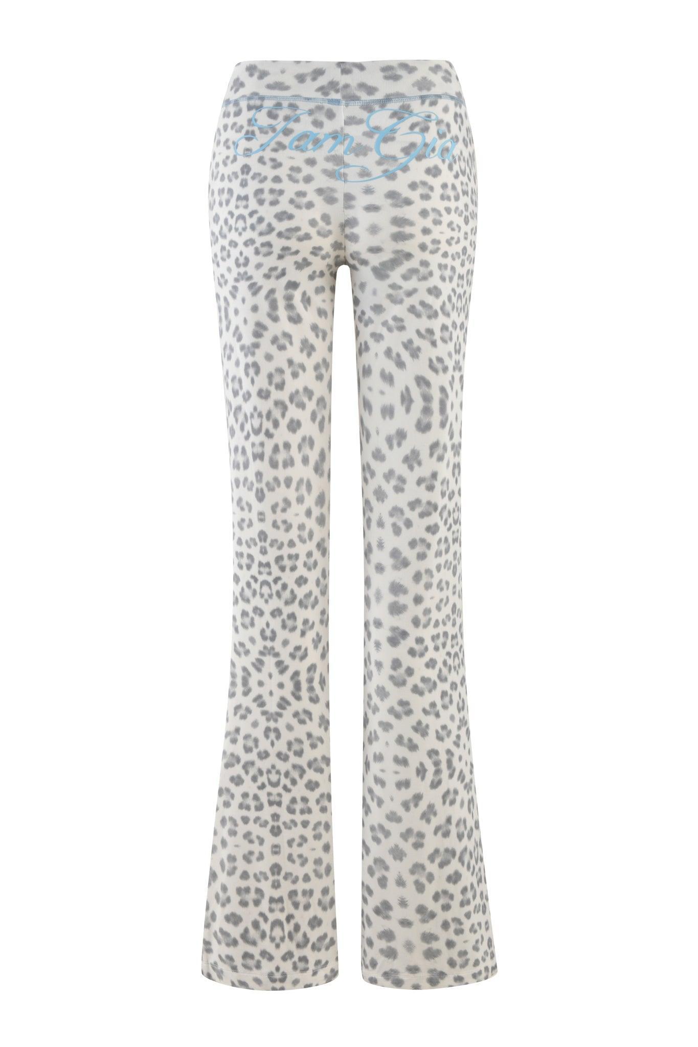 BLARE TRACKPANT - SNOW LEOPARD : WINTER WILD CARD Product Image