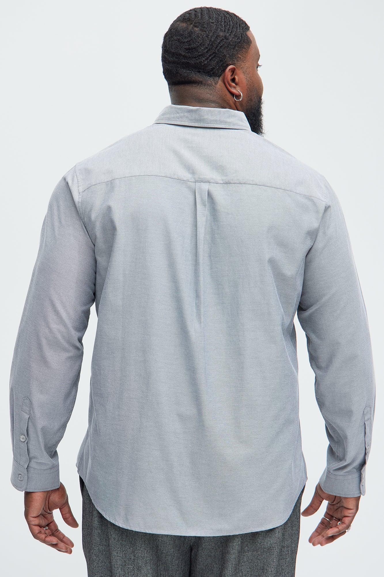 Oxford Classic Shirt - Grey Product Image