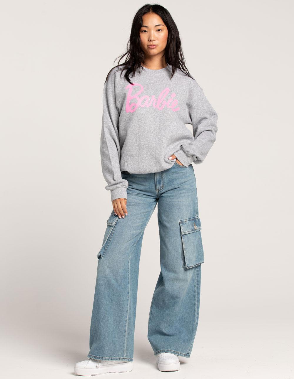 BARBIE Womens Crewneck Sweatshirt Product Image