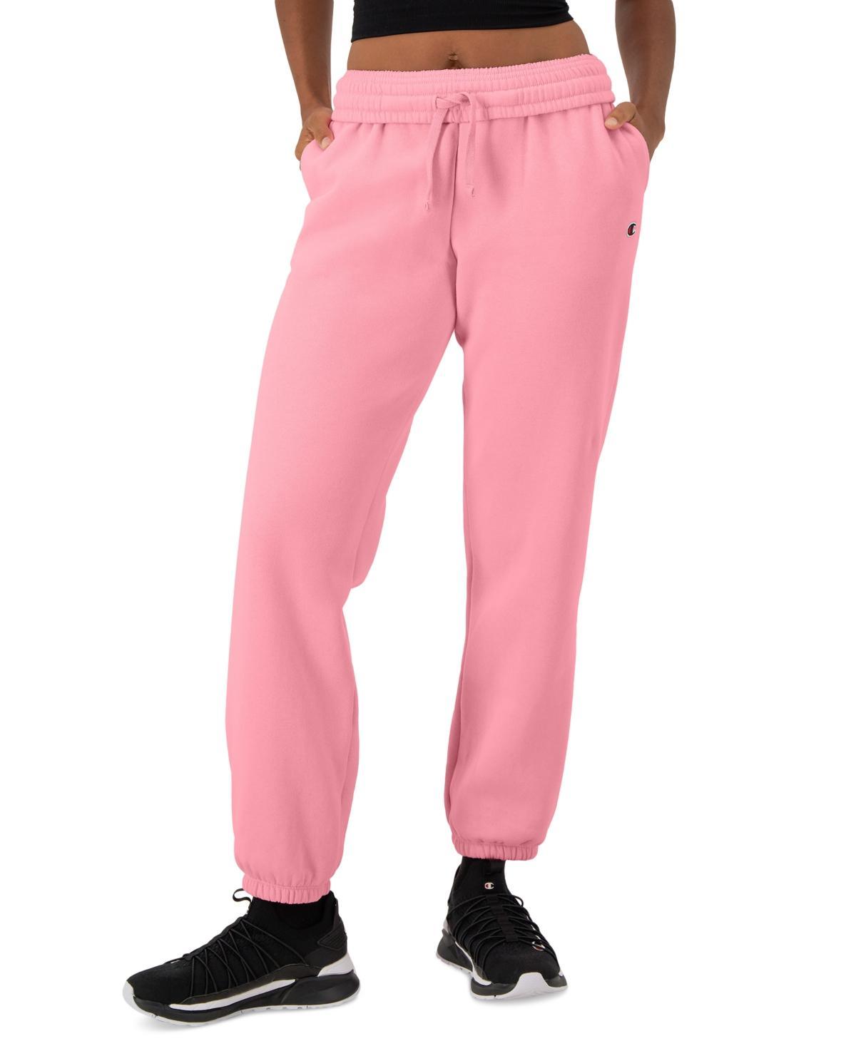 Champion Womens Powerblend Fleece Oversized Boyfriend Sweatpants Product Image