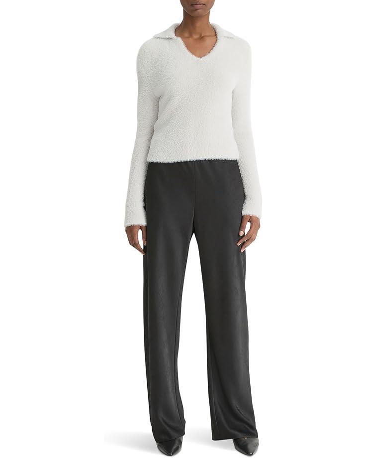 Mesh Stripe Button Polo Product Image