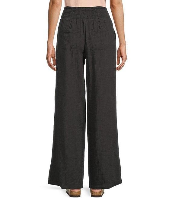 Billabong New Waves High Rise Relaxed Gauze Pants Product Image