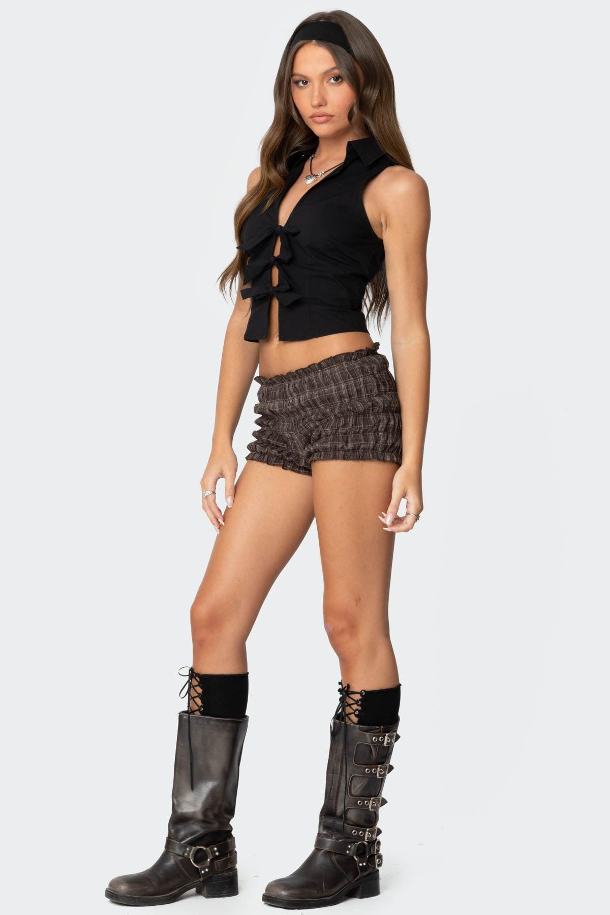 Beau Tie Front Top Product Image