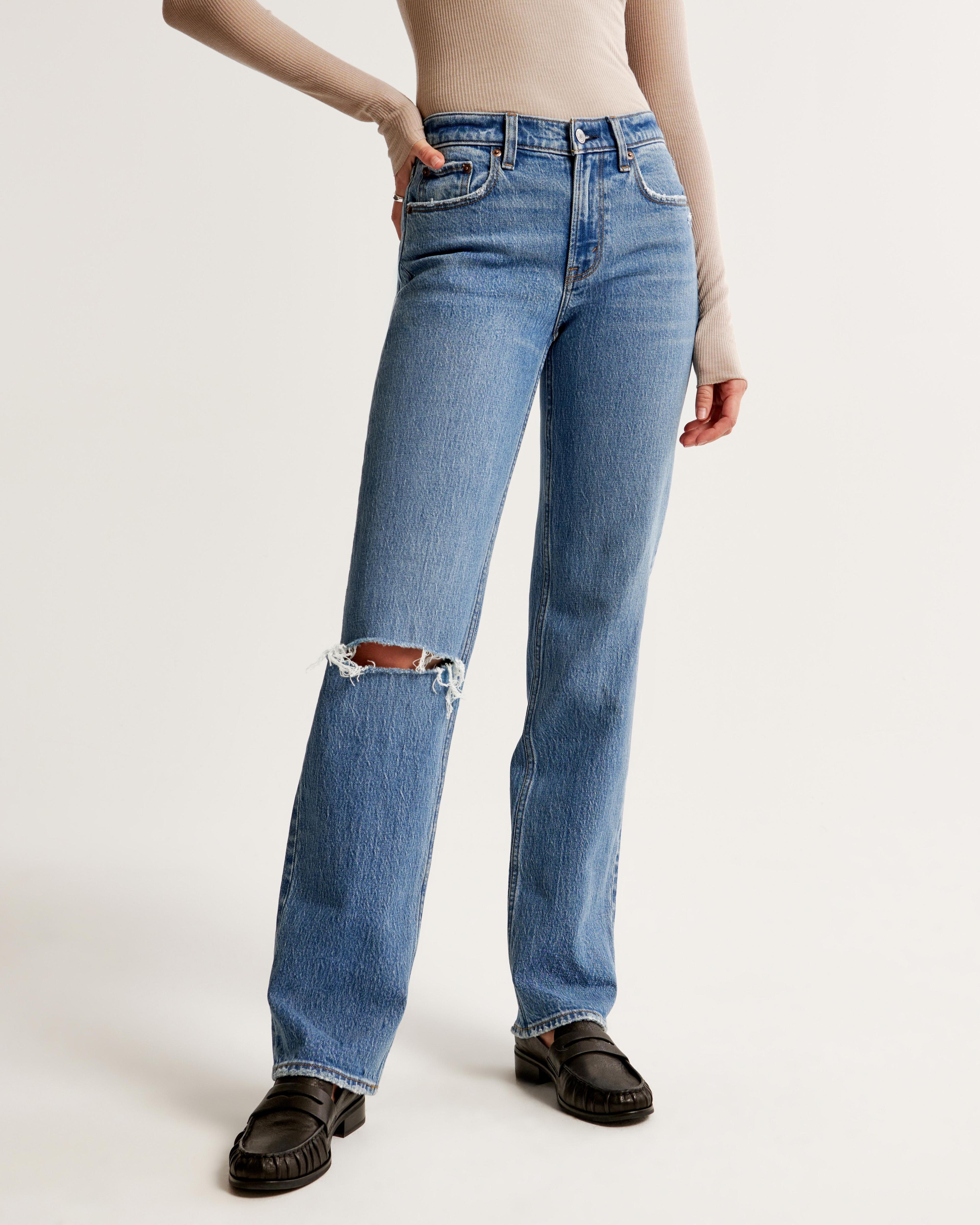 Mid Rise 90s Straight Jean Product Image