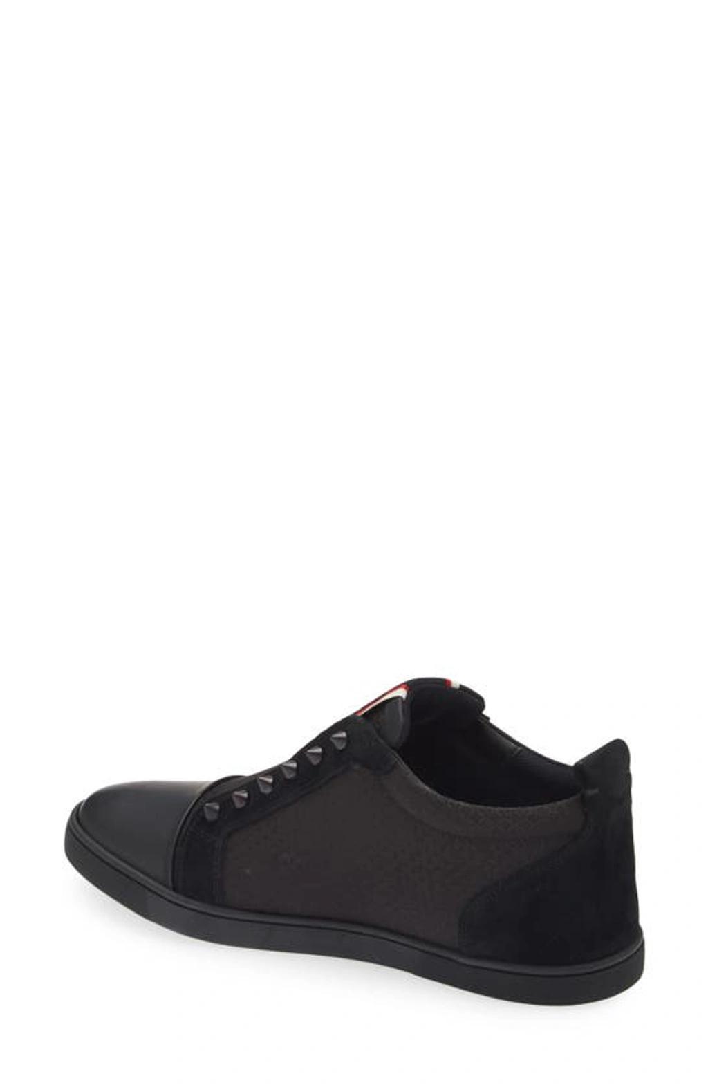 CHRISTIAN LOUBOUTIN F.a.v Fique A Vontade Low Top Sneaker In Black Product Image