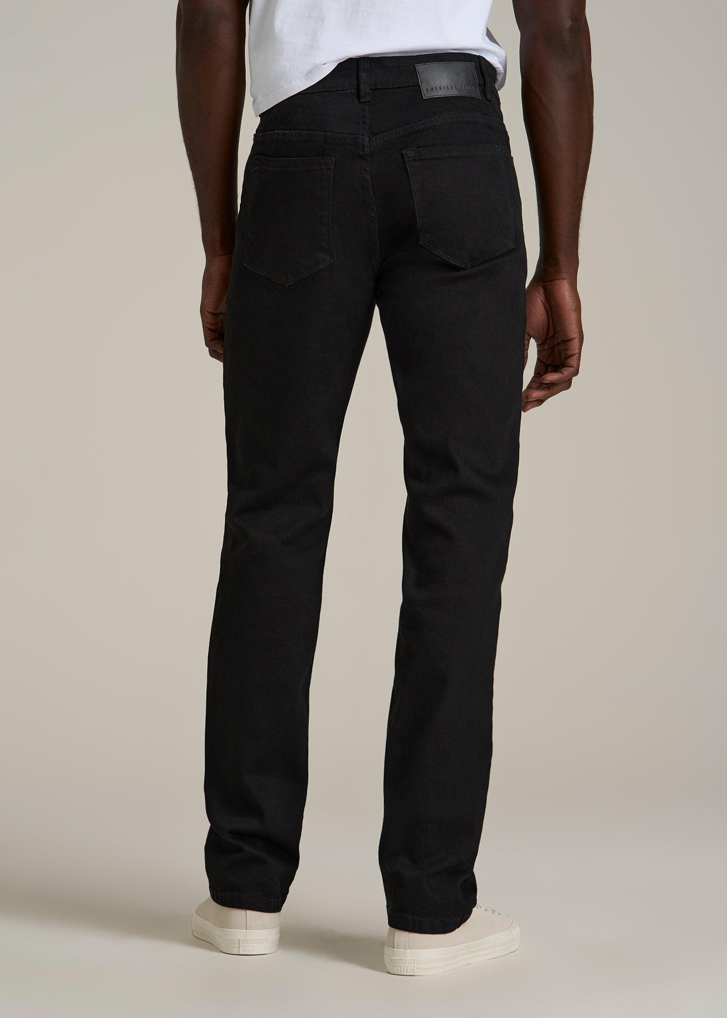 J1 STRAIGHT LEG Jeans for Tall Men in Black Male Product Image