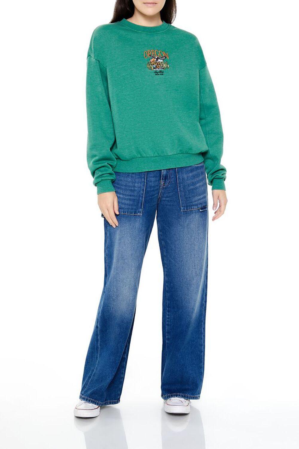 Embroidered Oregon Pullover | Forever 21 Product Image