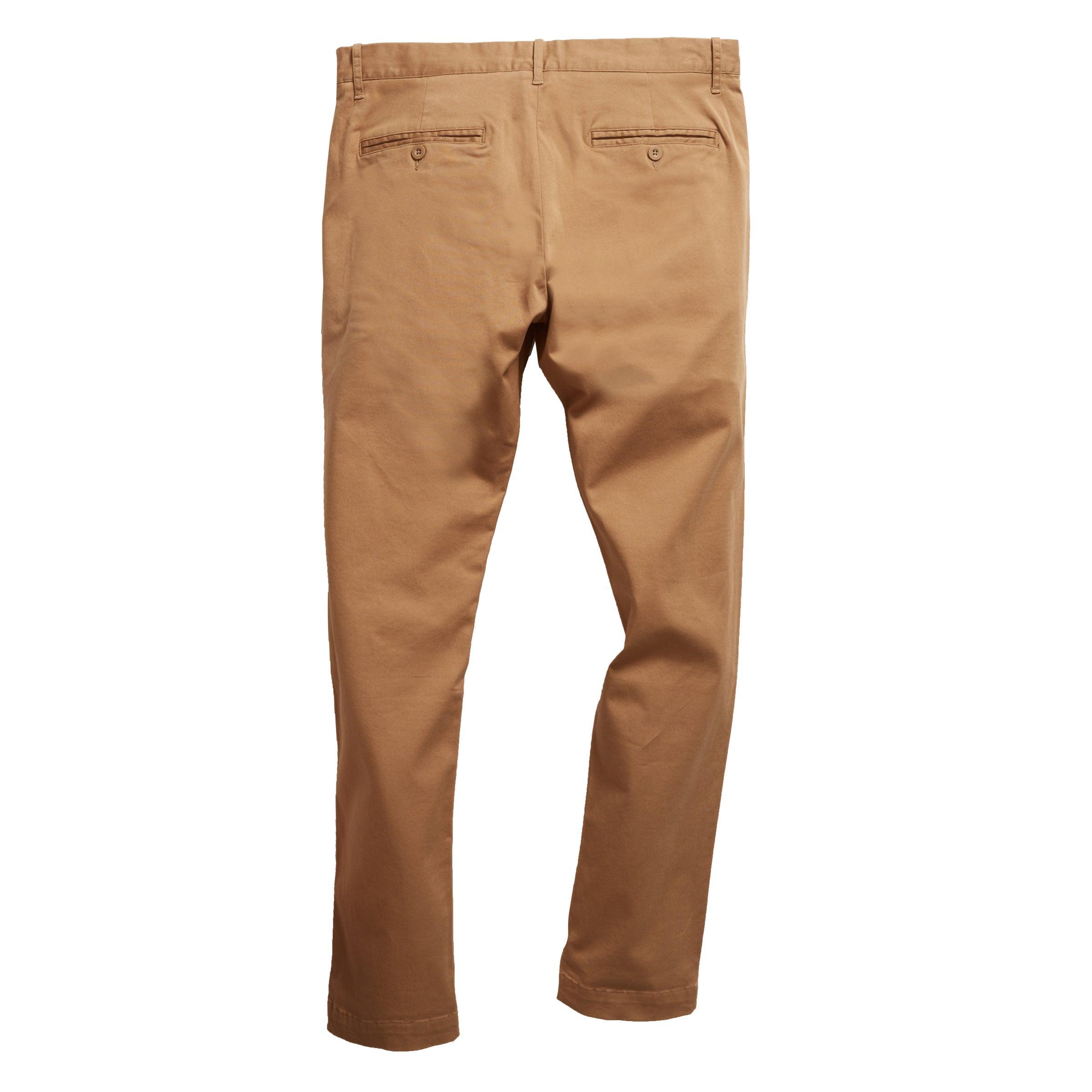 Jesse Stretch Chino Pants (Slim Fit) - British Tan Product Image