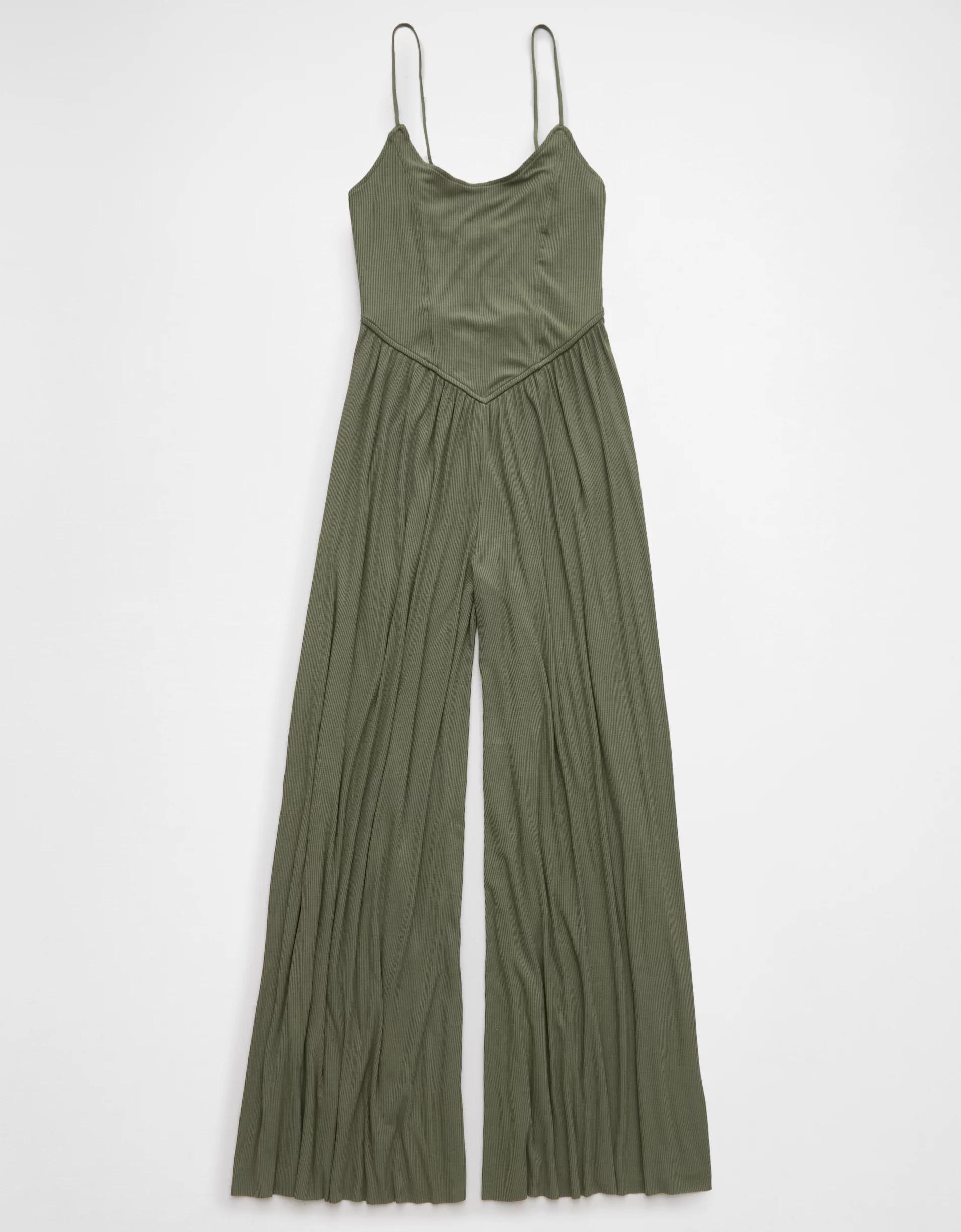 AE Soft and Sexy Wide-Leg Jumpsuit Product Image