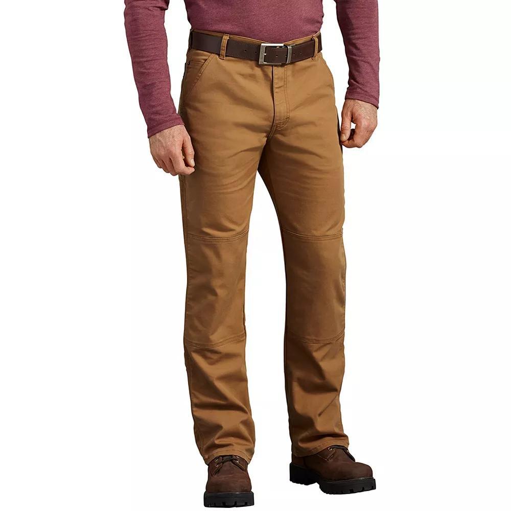 Men's Dickies Duck Double Knee Pant, Size: 42X30, Brown Duck Product Image