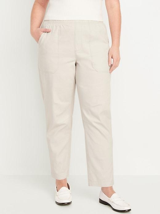 High-Waisted Pulla Utility Pants Product Image