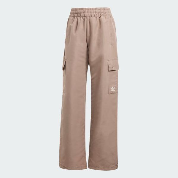 adidas Essentials Woven Cargo Pants Trace Brown M Womens Product Image