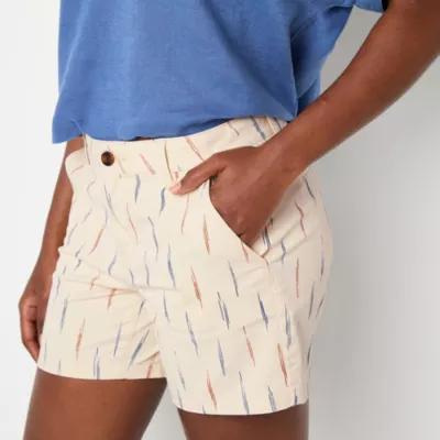 a.n.a Womens 5" Mid Rise Chino Short Product Image