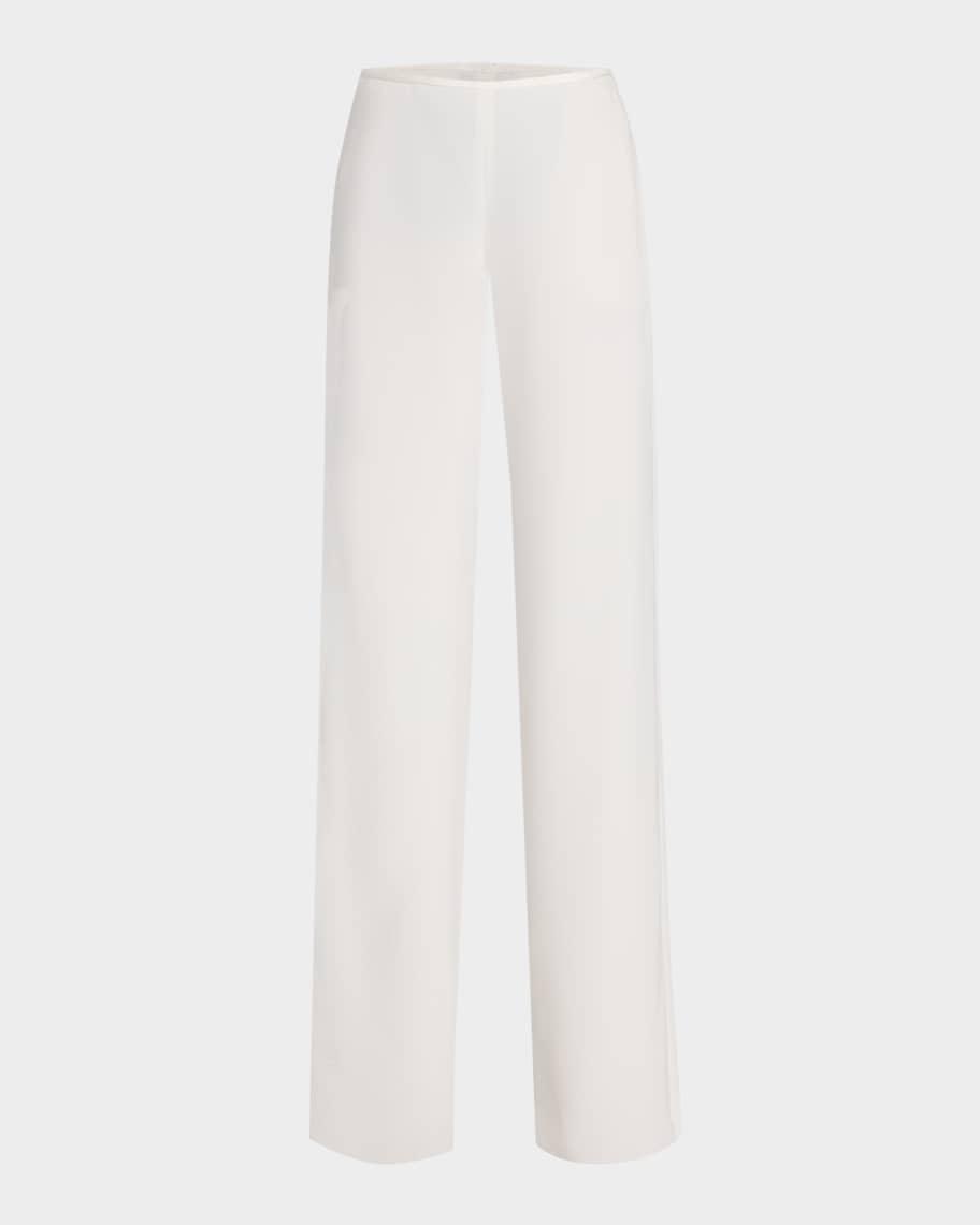 High-Rise Straight-Leg Trousers Product Image