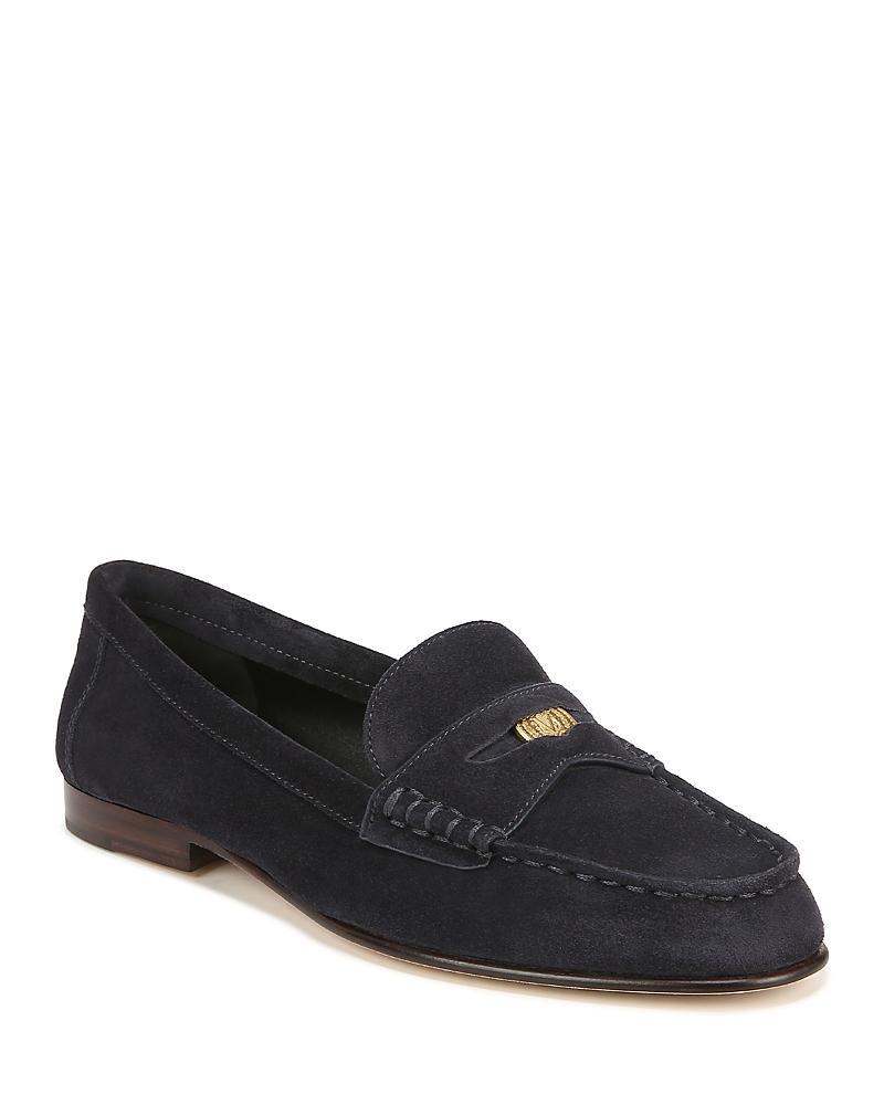 Mens Medusa Coin Suede Driver Loafers Product Image