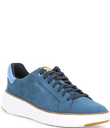 Cole Haan Mens GrandPr Topspin Leather Sneakers Product Image