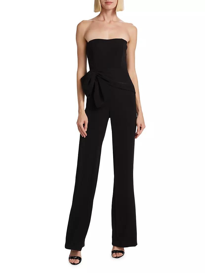 Whitley Crepe Strapless Jumpsuit Product Image