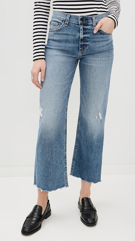 ASKK NY Crop Wide Leg Trestles Jeans | Shopbop Product Image