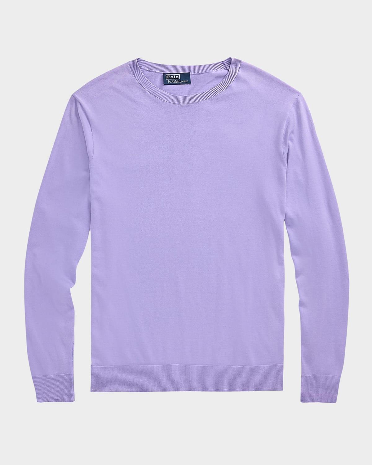 Mens Cotton Crewneck Sweater Product Image