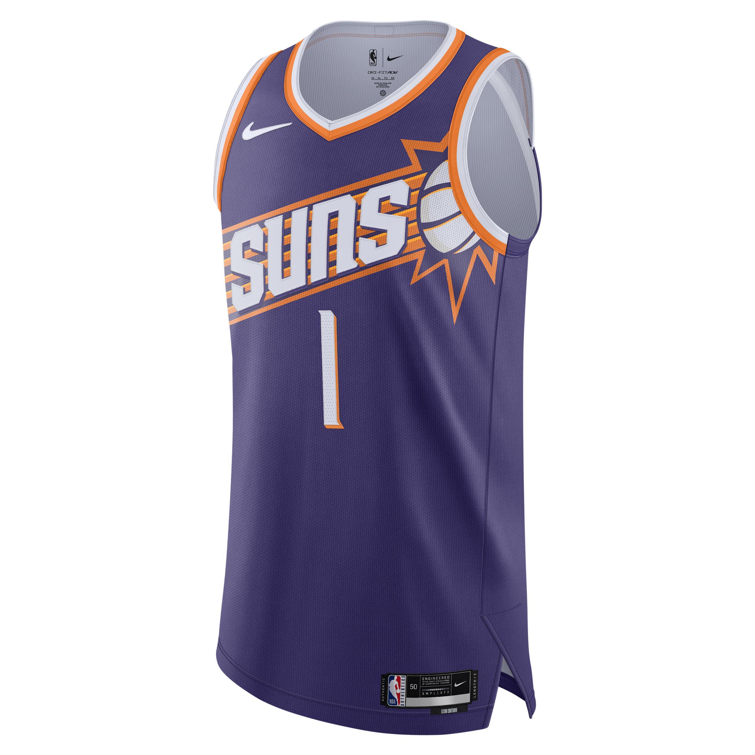 Devin Booker Phoenix Suns 2023/24 Icon Edition Nike Men's Dri-FIT ADV NBA Authentic Jersey Product Image