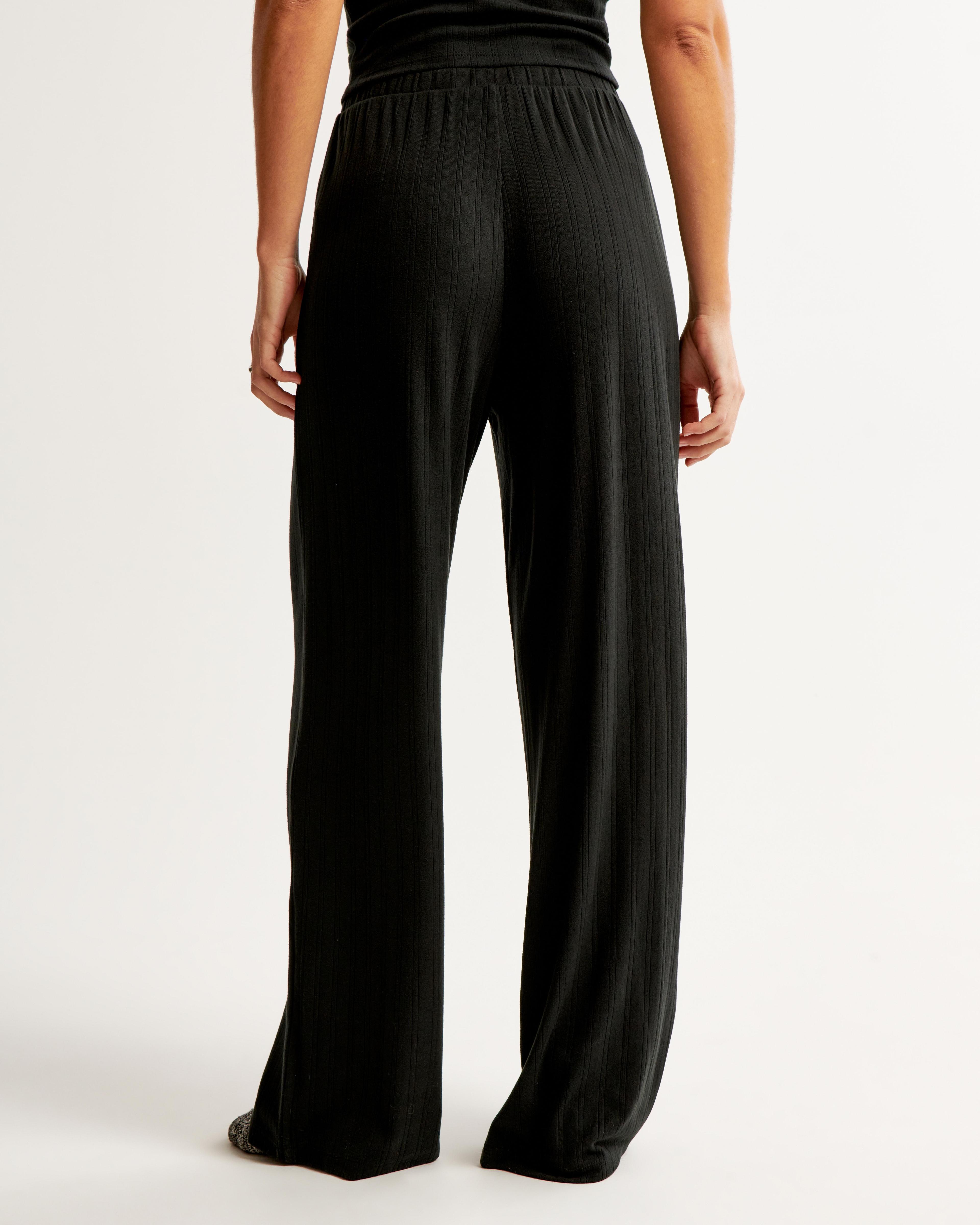 Pointelle Wide Leg Pant Product Image