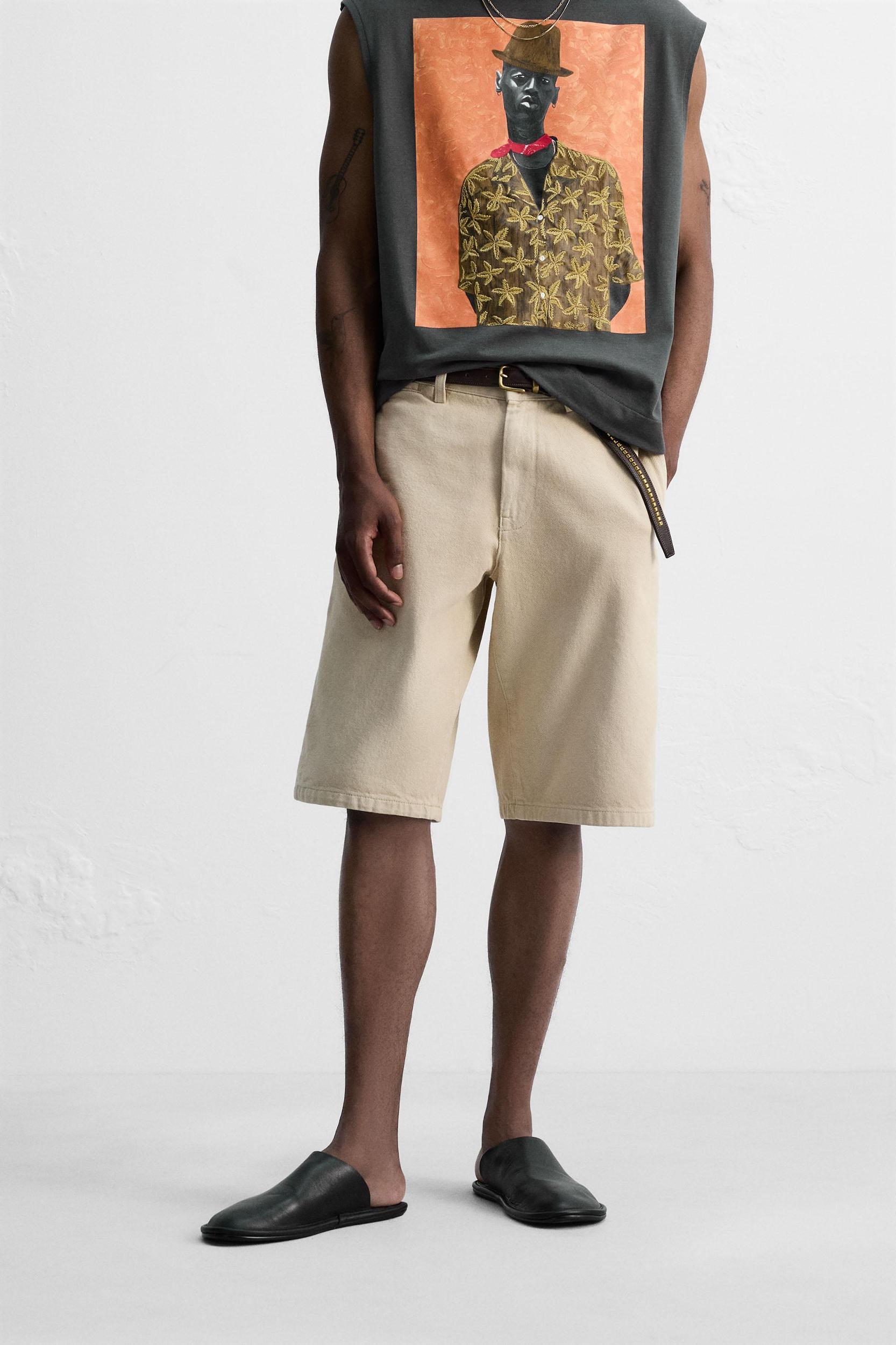 BAGGY FIT BERMUDA SHORTS © OTIS KWAME KYE QUAICOE Product Image