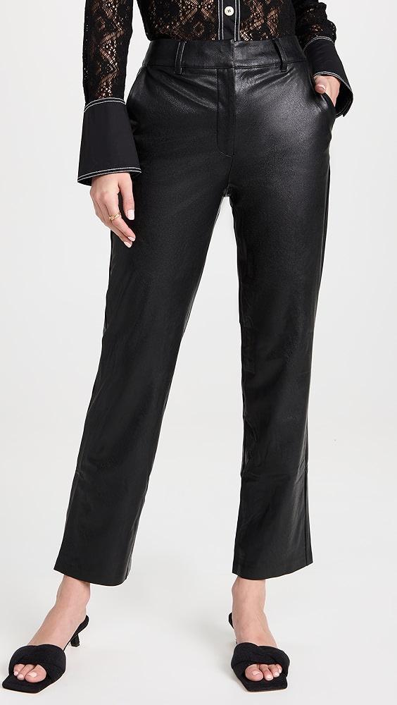 Commando Faux Leather Full Length Trousers | Shopbop Product Image