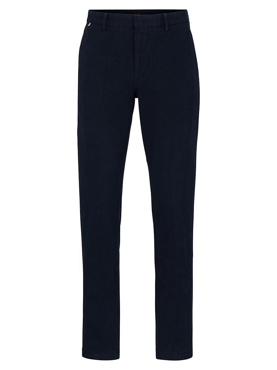 Mens Slim-Fit Chinos in Stretch-Cotton Gabardine Product Image