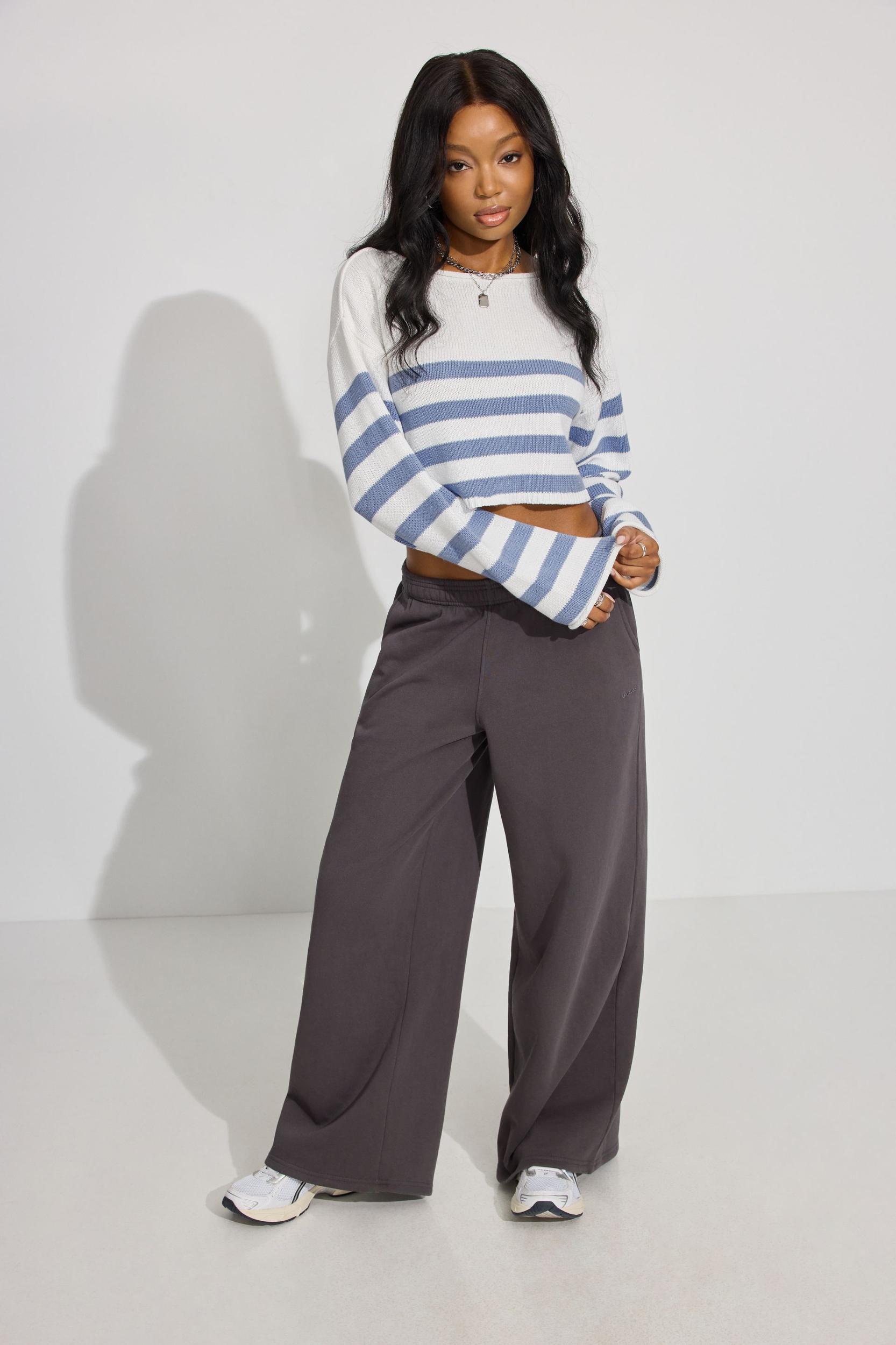 Scoop Neck Knit Top Product Image