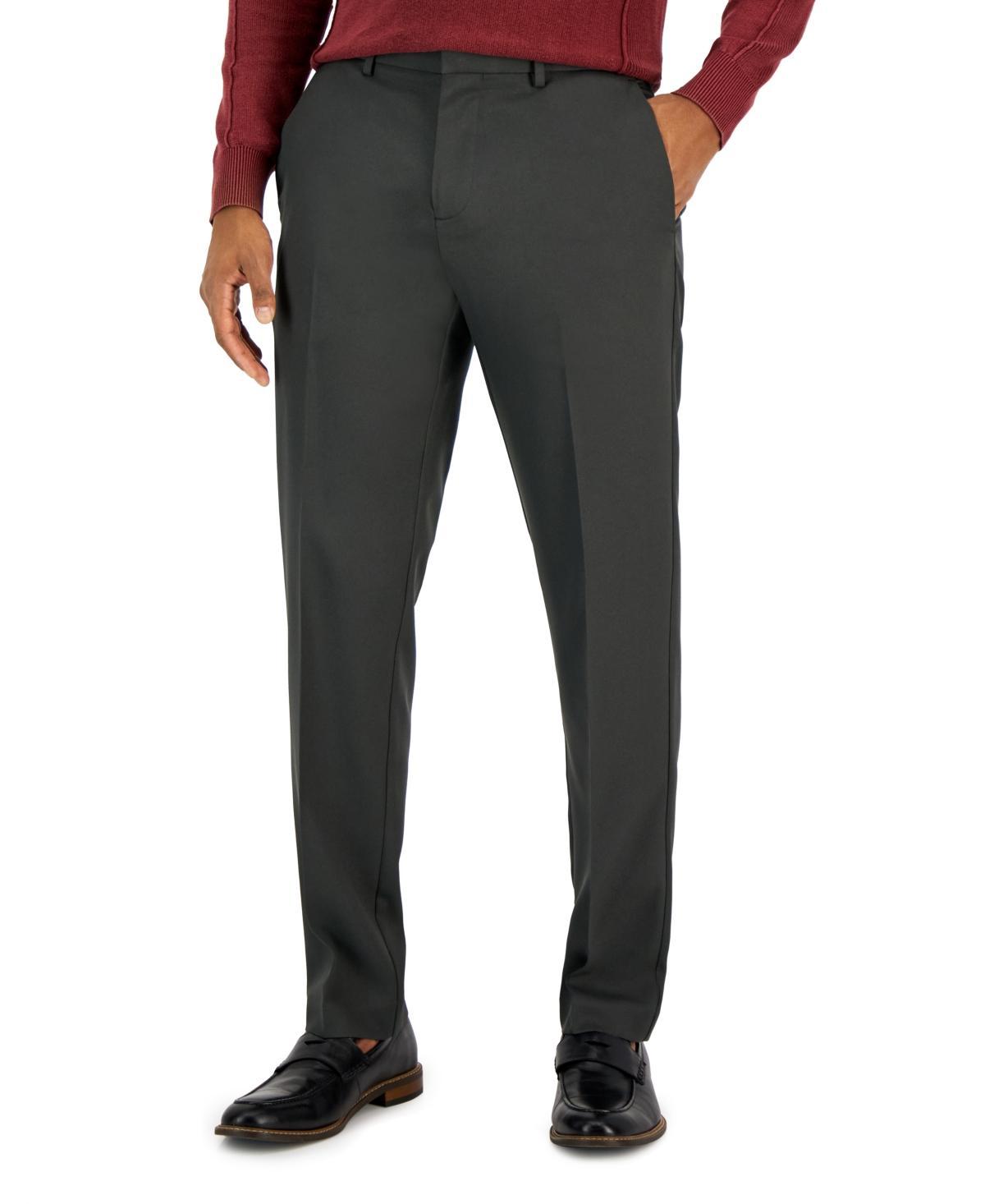 Perry Ellis Portfolio Mens Modern-Fit Twill Pants Product Image