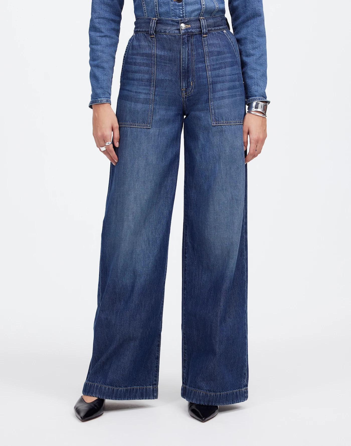 Superwide-Leg Jeans: Airy Denim Edition Product Image