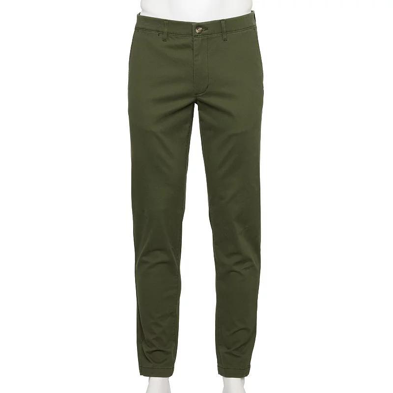 Men's Sonoma Goods For Life® Flexwear Slim-Fit Chinos, Size: 30X30, Brown Product Image