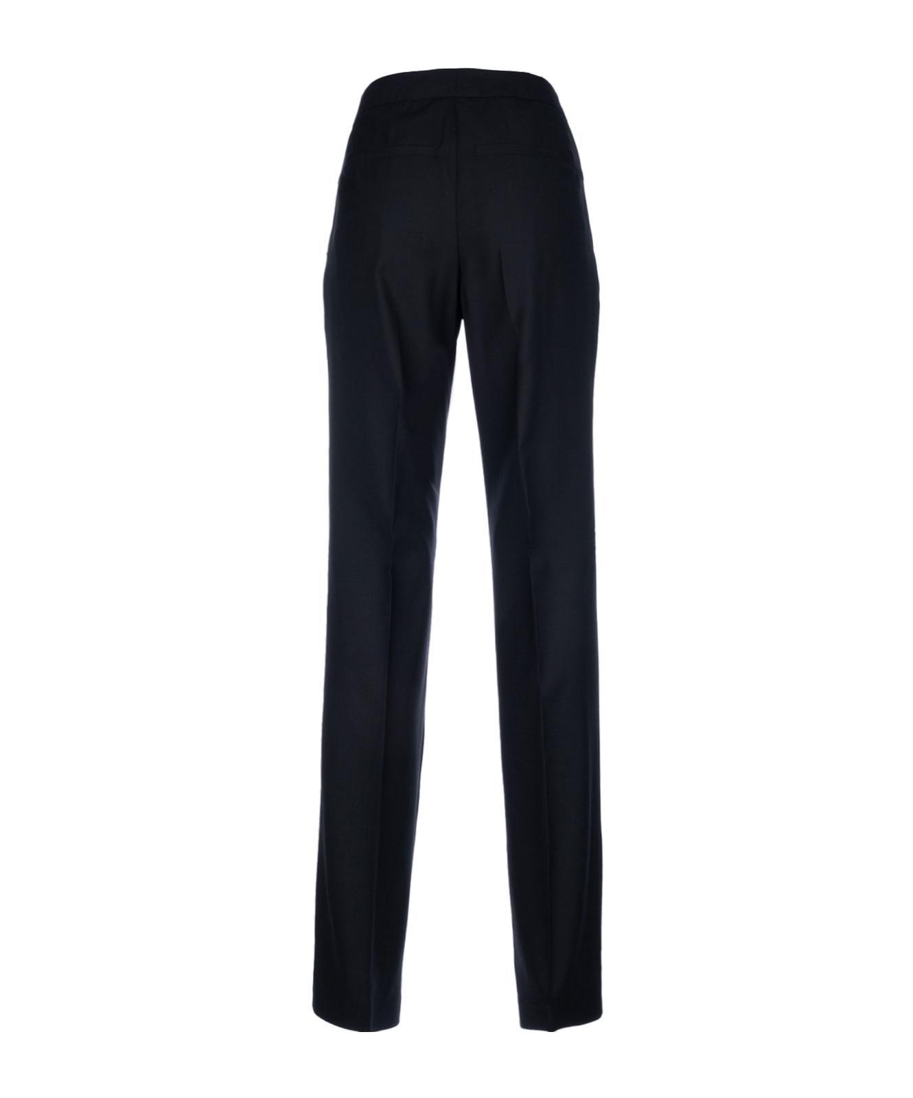 FABIANA FILIPPI Hot Sewing Detail Casual Pants In Black Product Image