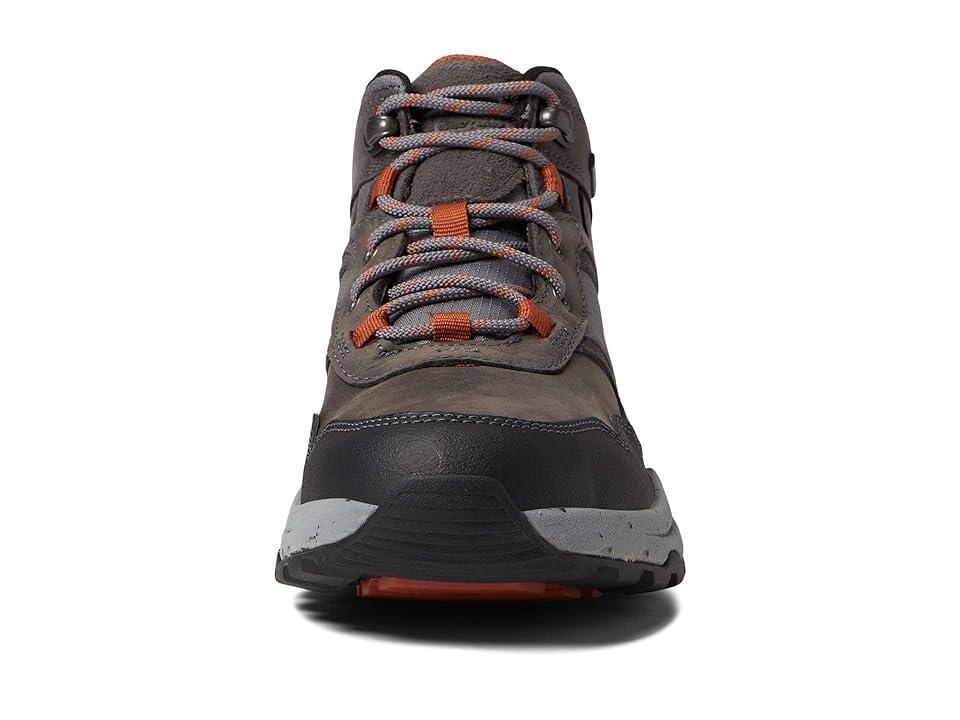 Rockport XCS Pathway Waterproof Mid Boot (Steel Grey) Men's Shoes Product Image