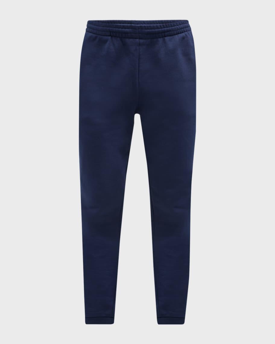 Mens Solid Fleece Joggers Product Image