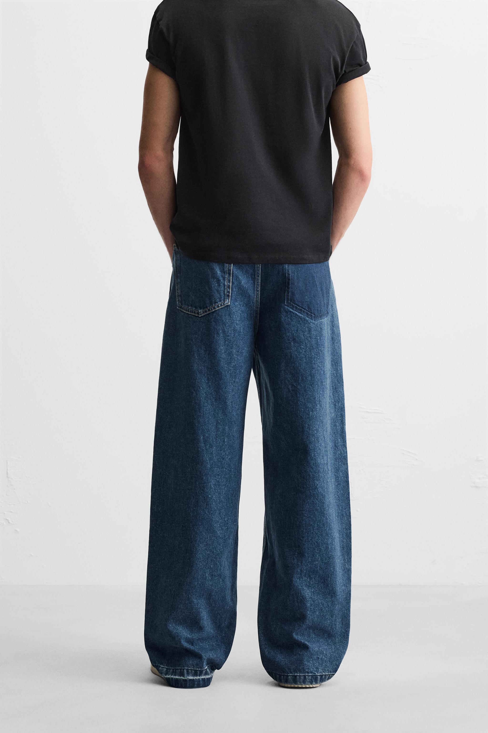 BAGGY DRAWSTRING JEANS Product Image