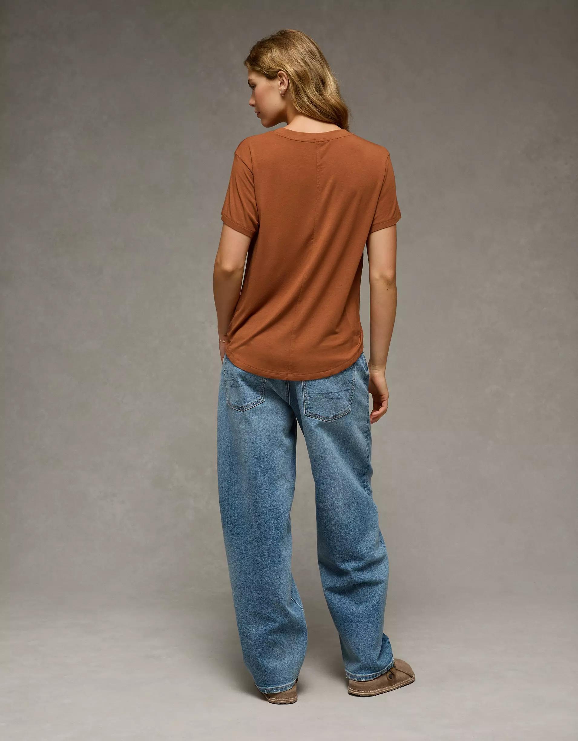 AE Soft & Sexy V-Neck T-Shirt Product Image