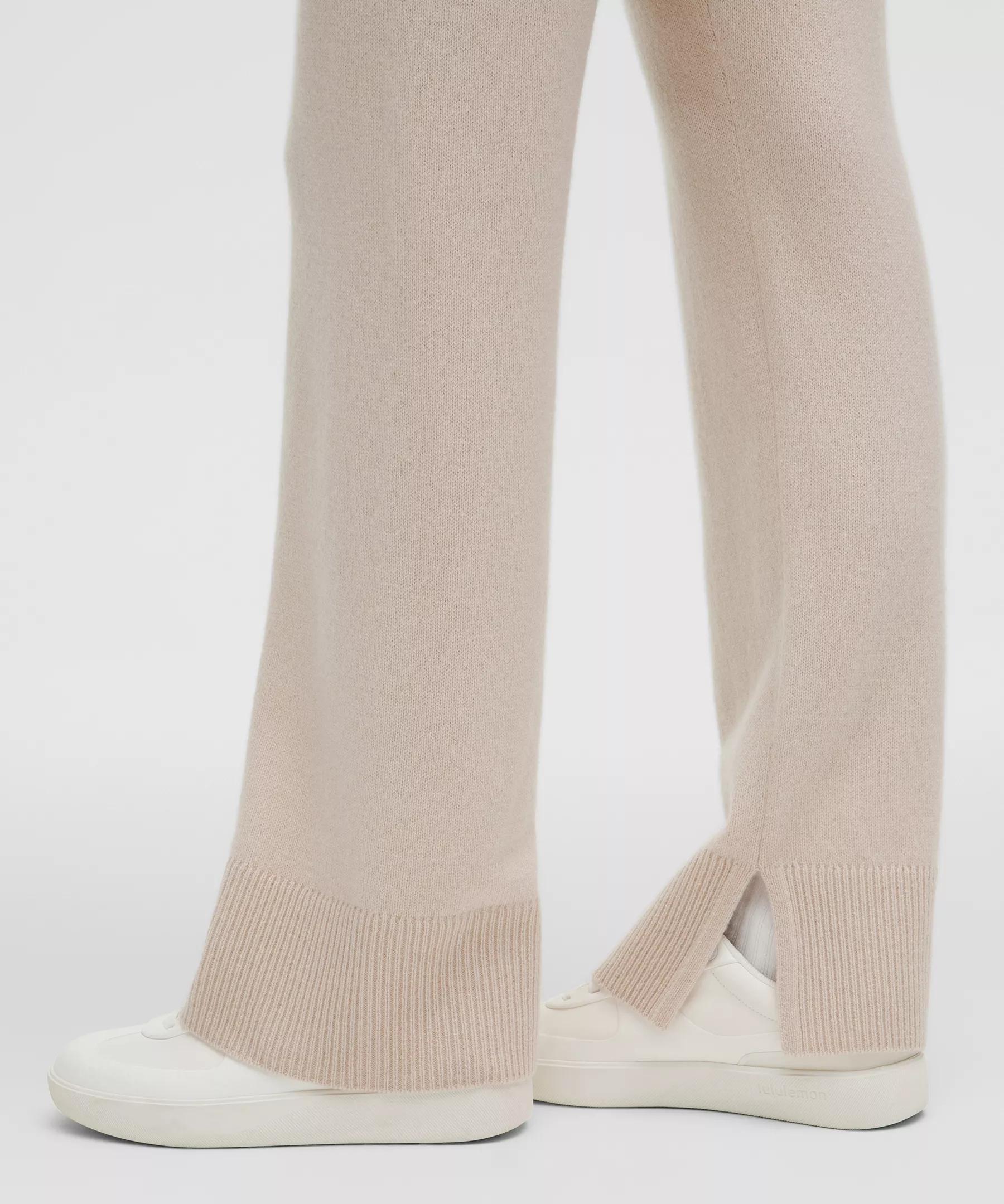 Cashmere Straight Leg Pant Product Image