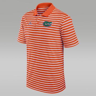 Men's Florida Primetime Victory Striped Jordan Brand Dri-FIT College Polo Product Image